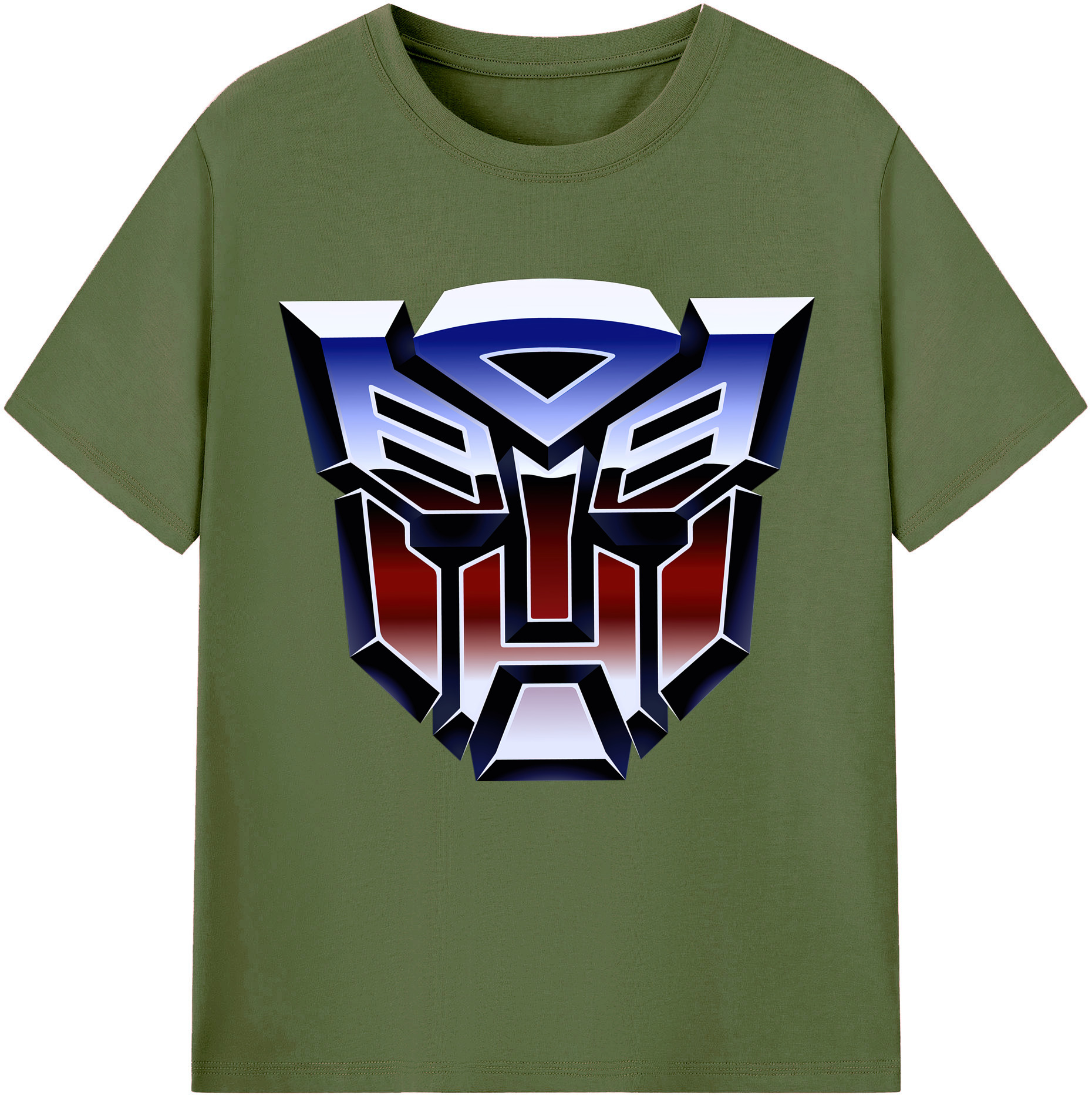 （画像用）  綿100％半袖Tシャツ（フロントプリント）